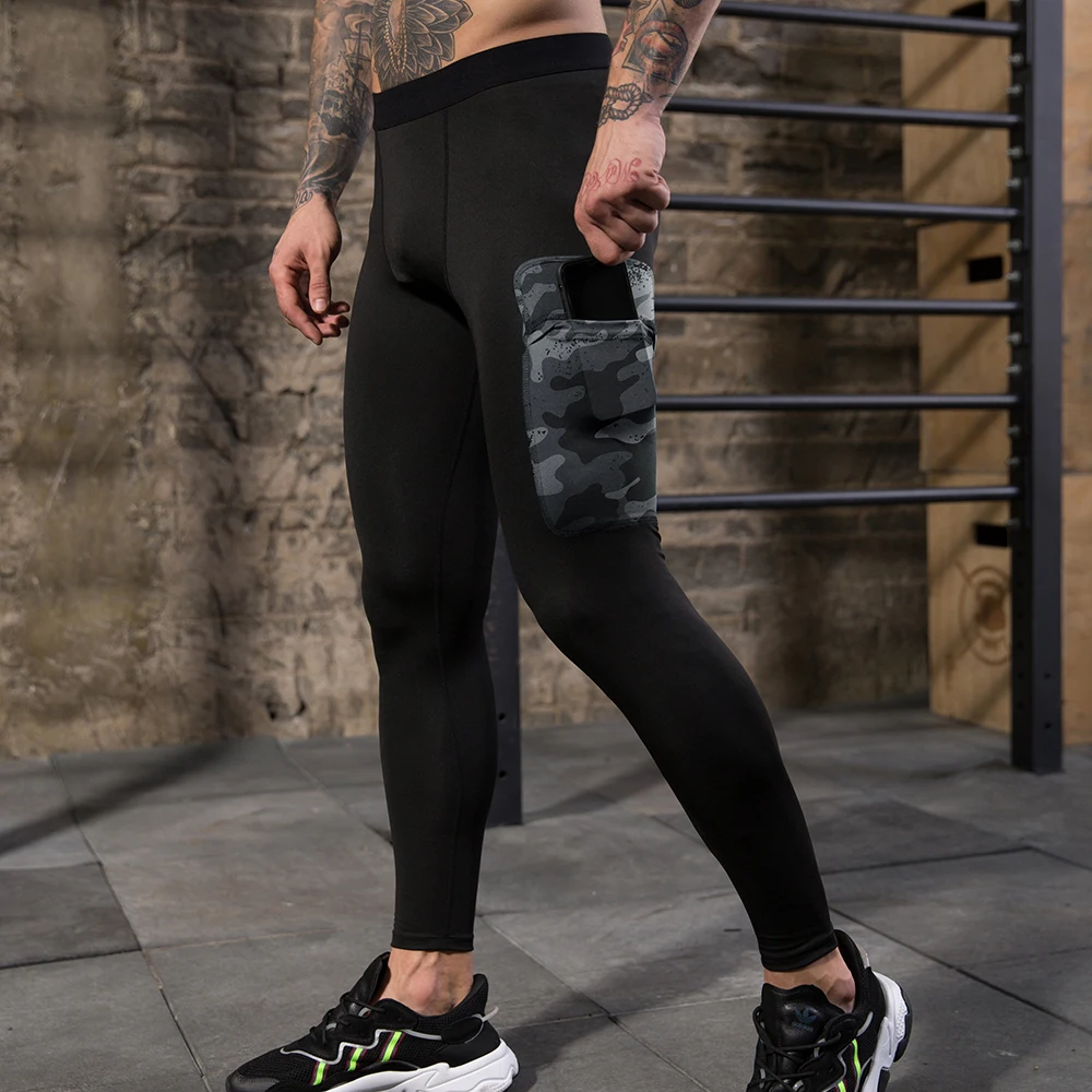 

Одежда спортивного типа для Для мужчин, для бега, тренировочные спортивные брюки для футбола Фитнес тренажерный зал обтягивающие леггинсы ...