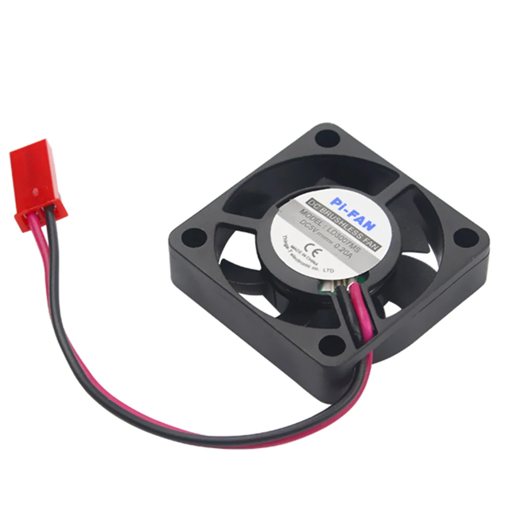 Вентилятор охлаждения для Raspberry Pi Model A + B 1 шт. 5 В 0 2 а с винтами | Компьютеры и офис
