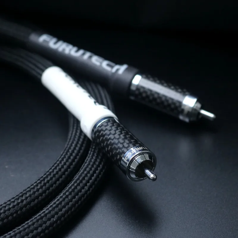 FURUTECH μ p2.1 OCC fever grade двойной аудиокабель lotus аудио усилитель мощности CD трубный от