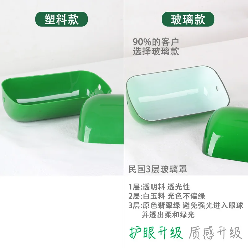 Настольная лампа Tuda в американском деревенском стиле настольная с зеленым