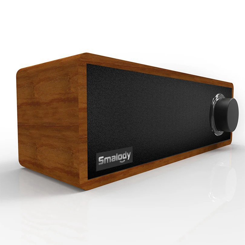 Деревянный bluetooth динамик сабвуфер беспроводной s Портативный мини ретро Саундбар