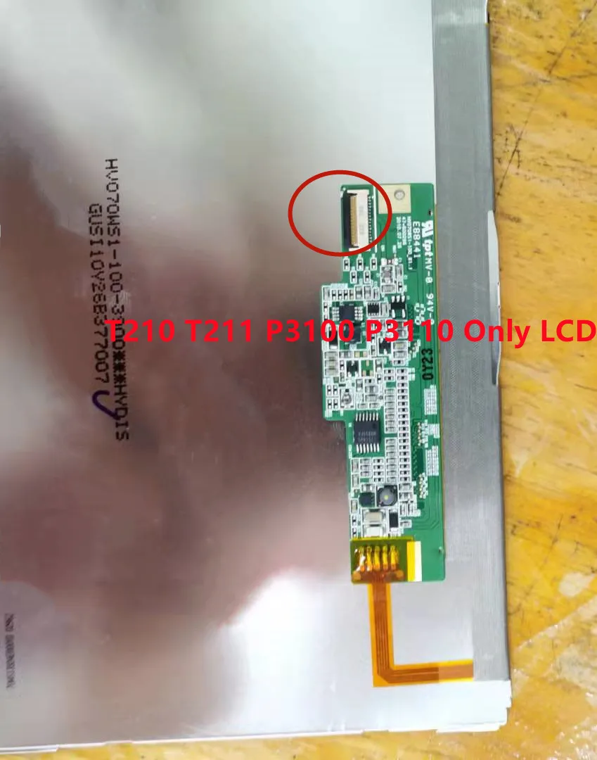 Для Samsung Galaxy Tab 2 10. 0 P3100 P3110 3 T211 искусственная кожа T210 ЖК-дисплей экран панель