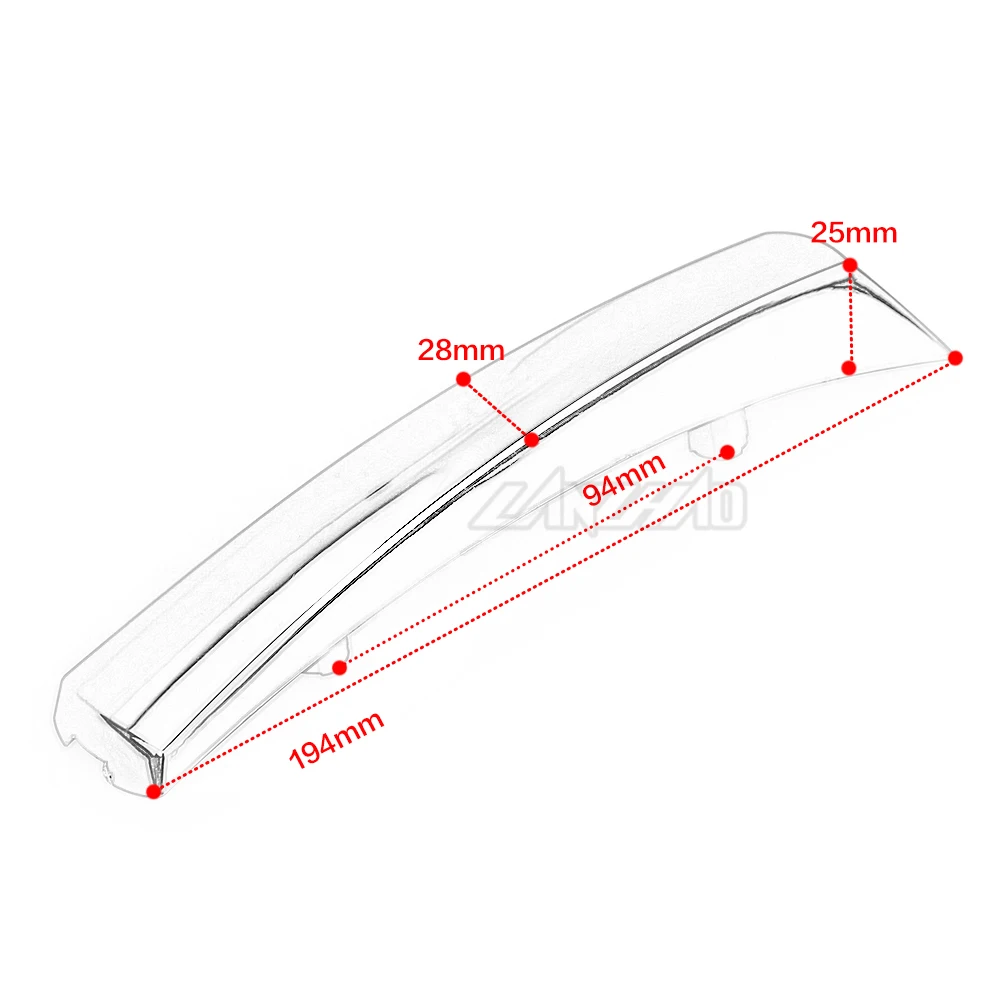 

Motorcycle Front Fender Nose Decorater Beak PX LML Scooter Accessories Silver for Vespa PX 125 150 200 LML T5 All Year