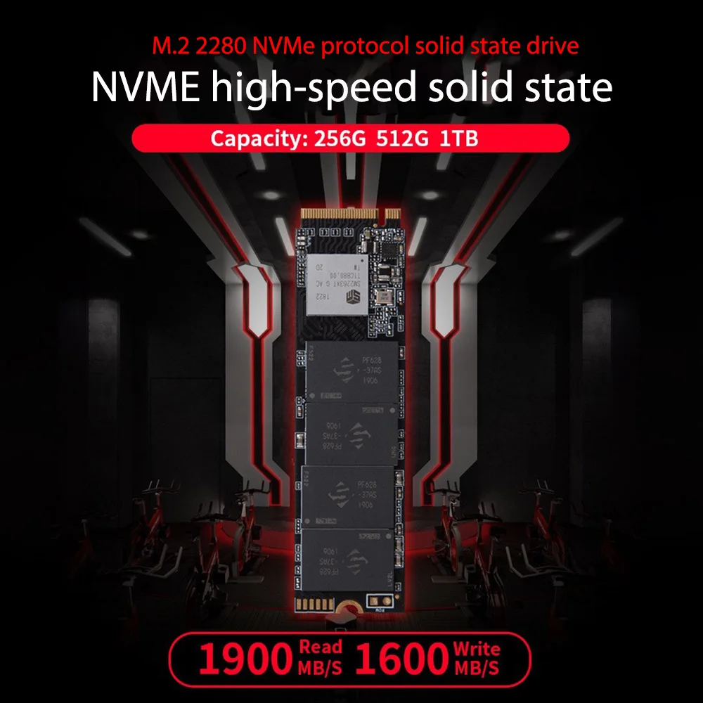 

256G/512G/1TB Solid State Disk M2 NVME PCI-E SSD 2280 Internal Hard Drive Drive for Laptop Desktop MSI