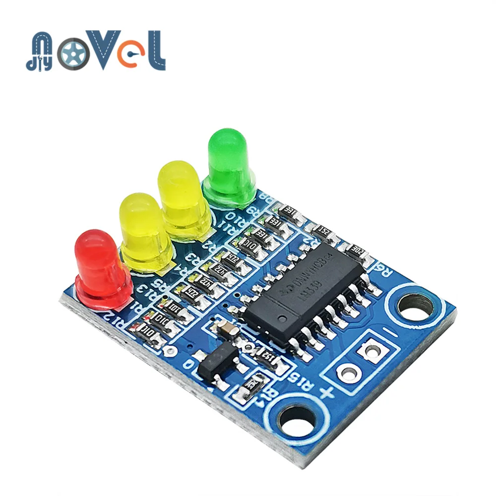 4 сегмент светодиодный Мощность Батарея индикатор уровня аудио модуль