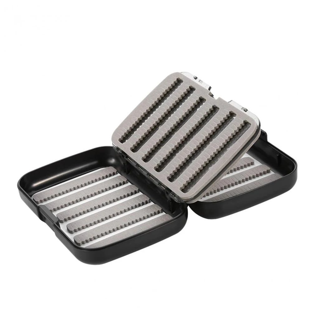 

Double Layers Sponge Fly Fishing Tackle Box Thickened Waterproof Fishing Bait Lure Hook Holder Case Fishing Box Accessories