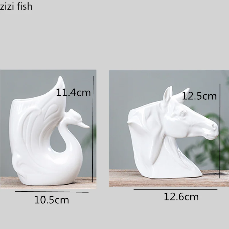 Керамический цветочный горшок с изображением для суккулентных растений