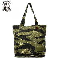 camouflage large capacity handbags reusable grocery bag outdoor shoulder bag camping hiking handbags oversize clutch purse