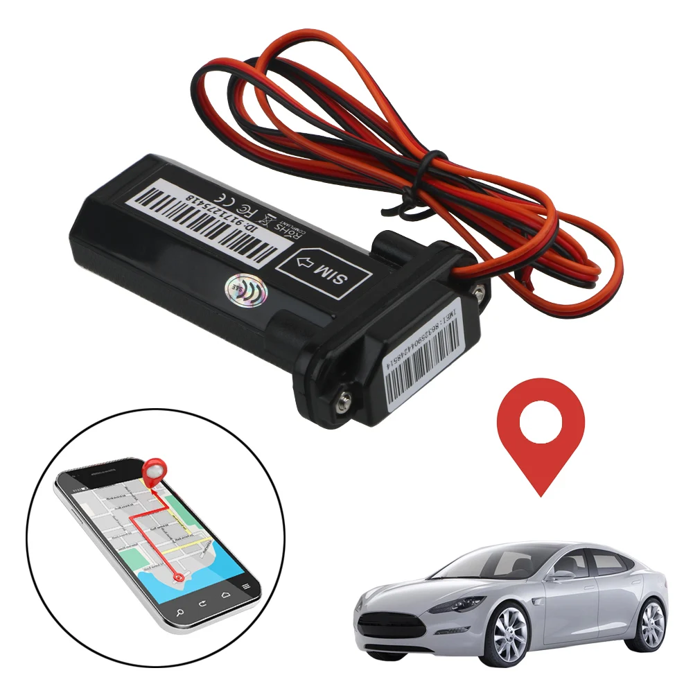 

Mini GPS Tracker With Online Tracking Software Waterproof Builtin Battery Anti-theft for Car Motorcycle Vehicle GT02 GSM