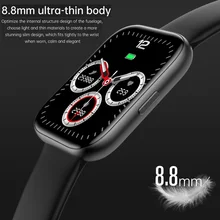 New Smart Watch Men Women 1.7 inch ultra-thin Screen Heart Rate Sleep Monitor Waterproof Fitness Bracelet Sport Clock Smartwatch