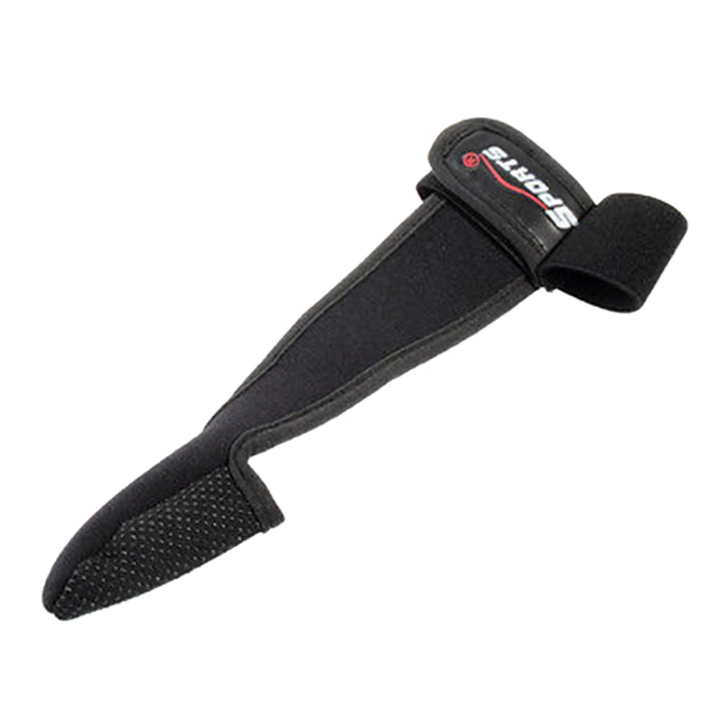 Регулируемые рыболовные перчатки Нескользящие с одним пальцем синие |