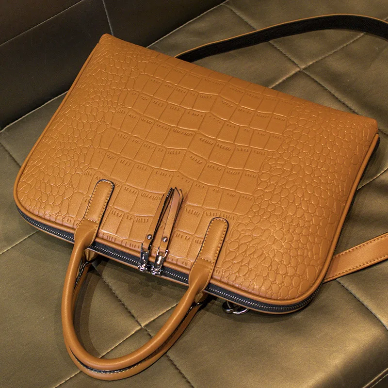 Женский портфель Офисная сумка Женские портфели для ноутбука 13 3 14 дюймов кожаная