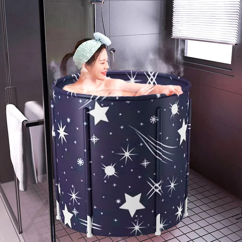 

Portable Bathtub, Folding Bath Bucket, Folding Large Bathtub for Adults, Baby Pool, Isolation, Family Bath, SPA, S