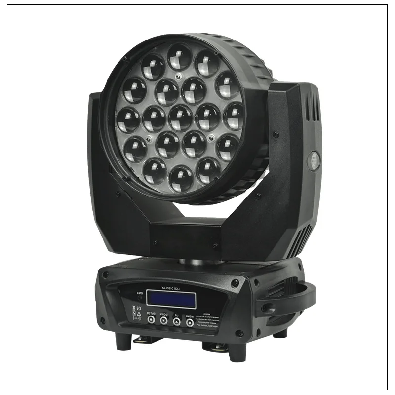 Светодиодный просветильник 4 в 1 19 х15 Вт RGBW с зумом DMX512 | Освещение