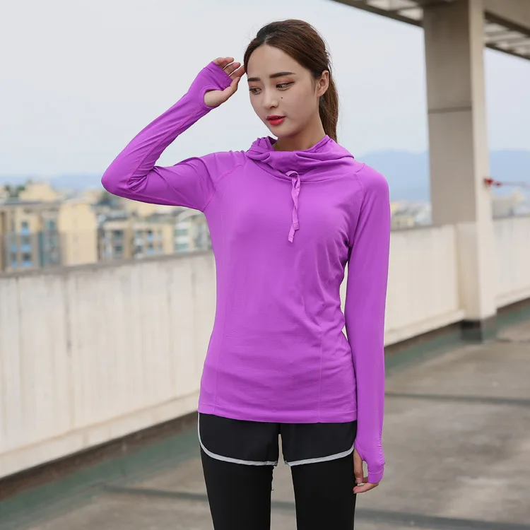 Корейская версия спортивная Женская толстовка одежда тонкая удобная сухая