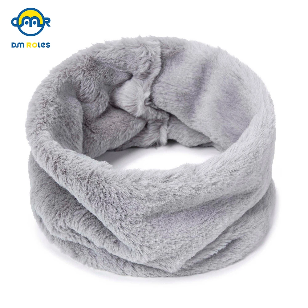 DMROLES/зимний детский шарф для мальчиков мягкий теплый девочек хлопковый с круглым