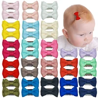40pcs 1 8 inch baby hair clips for fine hair double layer hair bows baby small hair accessories for girls infants