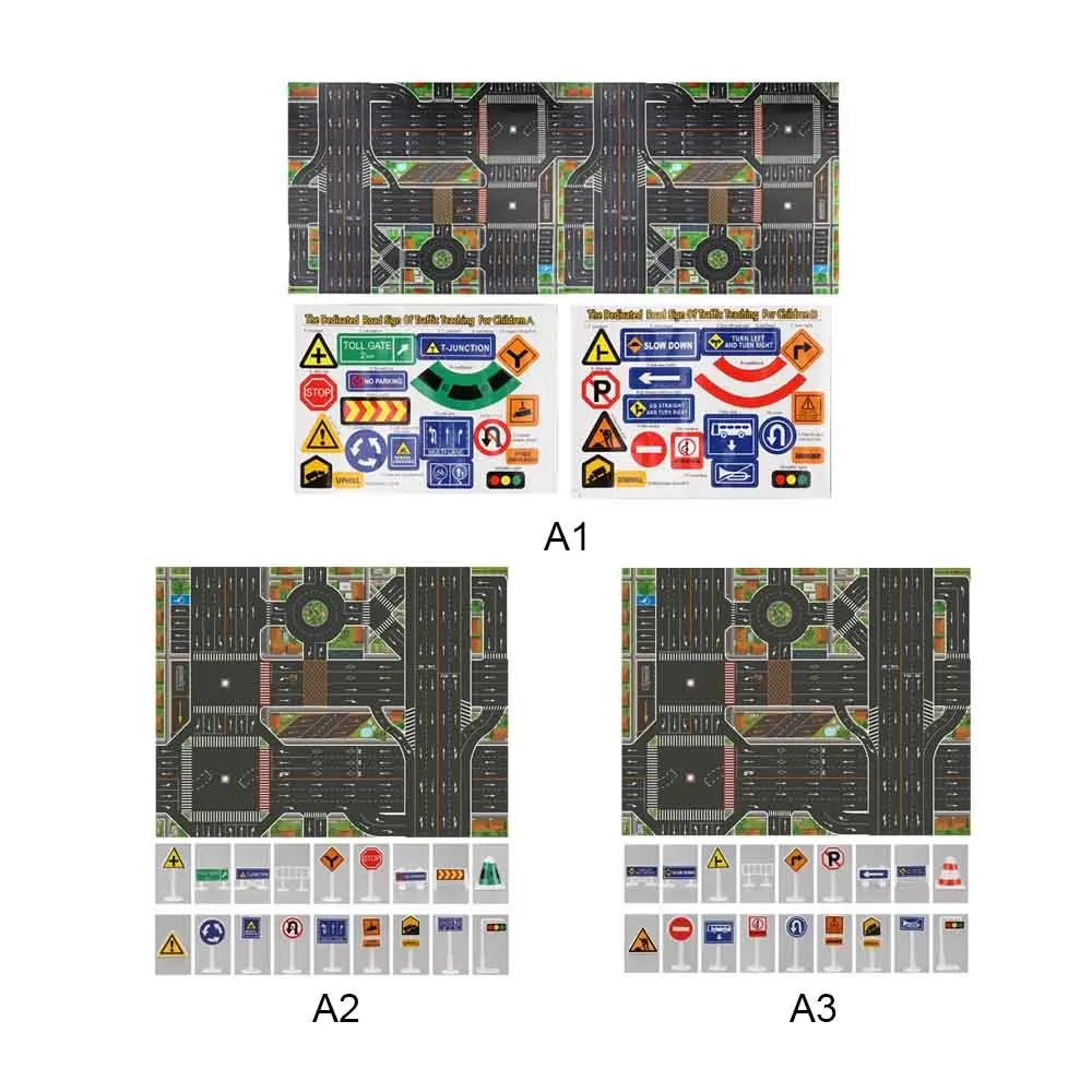 

Cars Map City Parking Lot Roadmap Toy Model Car Mats Gifts 130 x 100cm