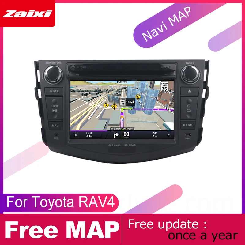 Система мультимедийная Автомобильная ZaiXi 2 DIN DVD плеер GPS навигация Navi радио аудио