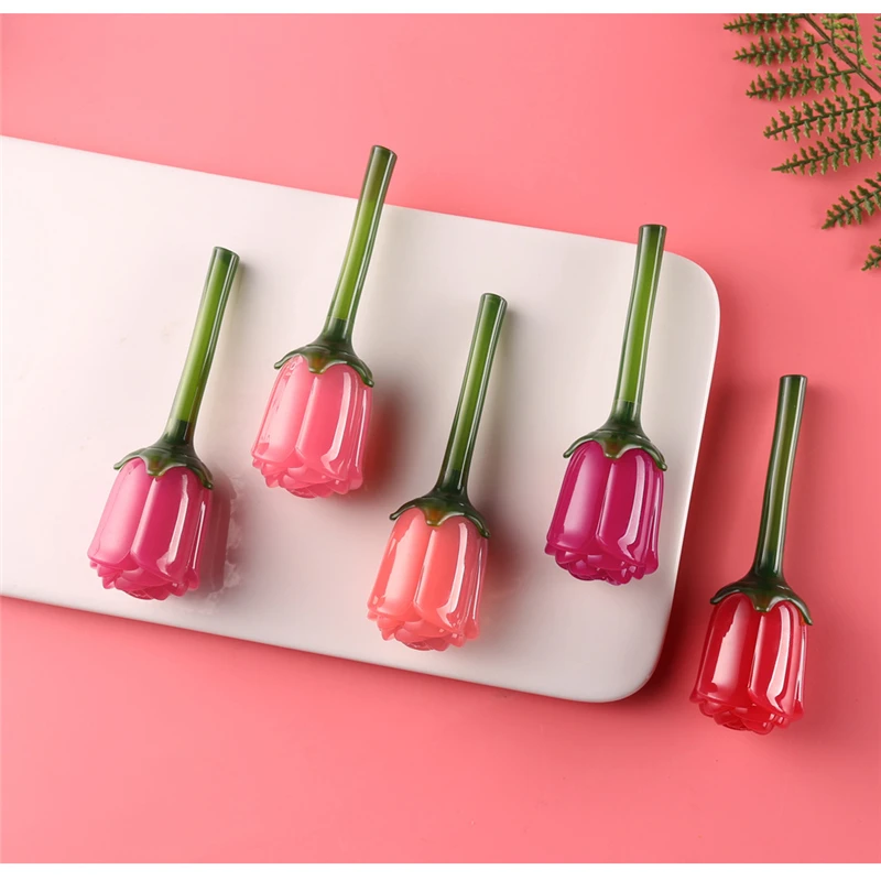 Зеркальный блеск для губ 5 видов цветов блестящая жидкая помада