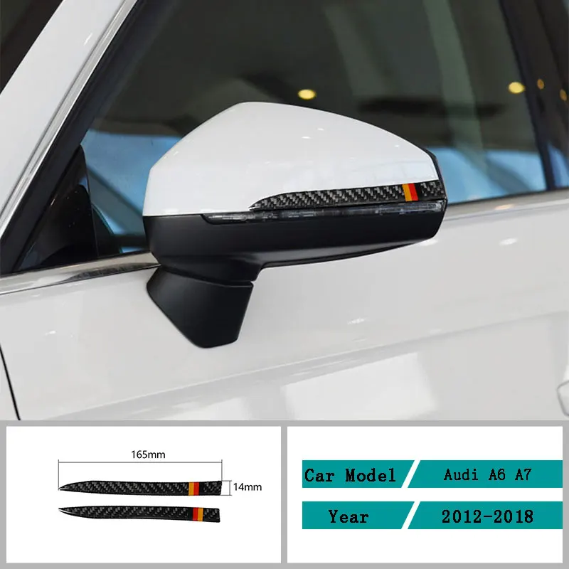 

Автомобильные аксессуары из углеродного волокна для внутреннего зеркала заднего вида, противоскользящая полоса против столкновений, накл...