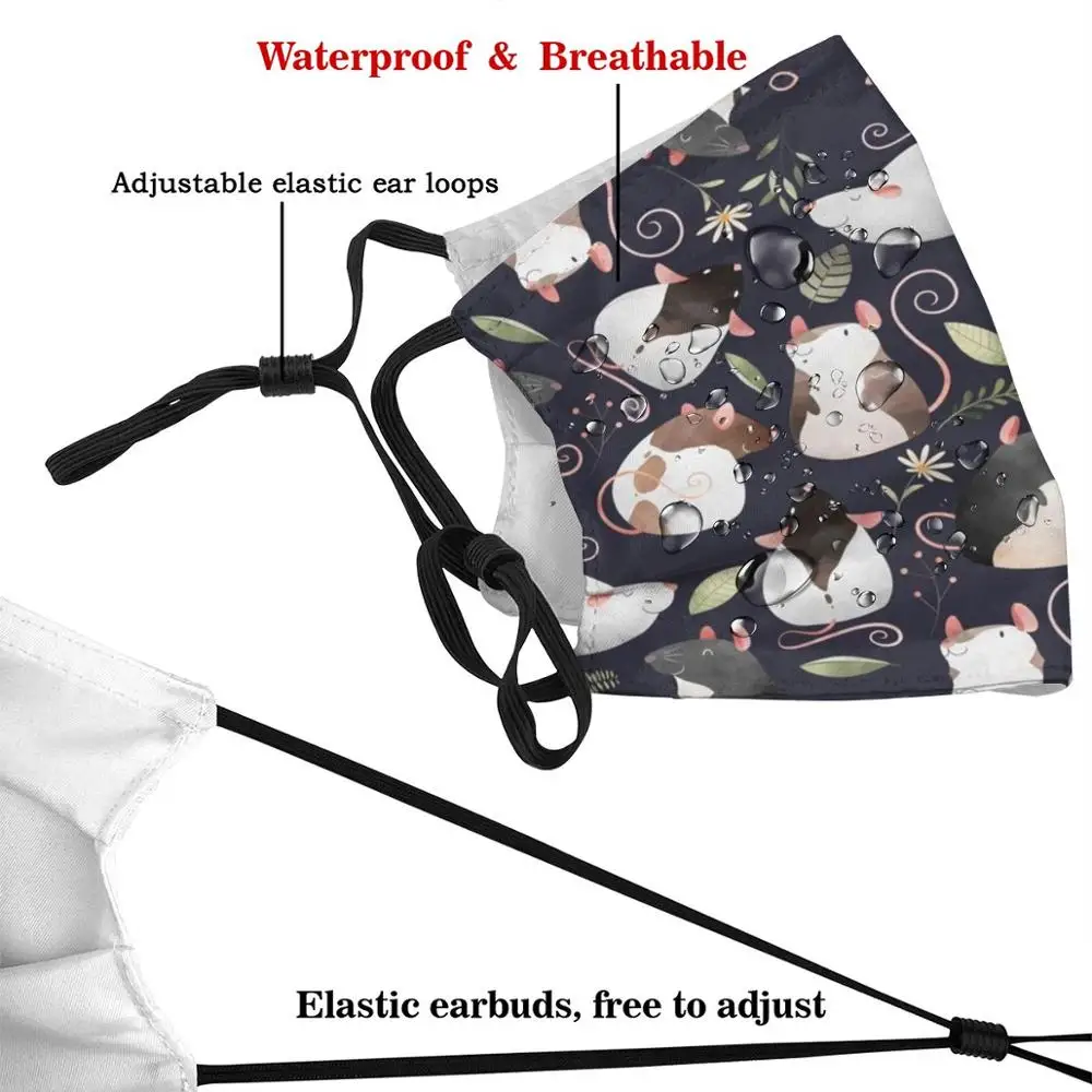 Крысы индивидуальный дизайн для взрослых детей Пылезащитный фильтр сделай сам