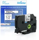 Лента для этикеток TZe-231 12 мм, совместимая с лентой для этикеток Brother, совместимая с принтерами для этикеток Brother, 1 шт., лента для принтера TZ-231