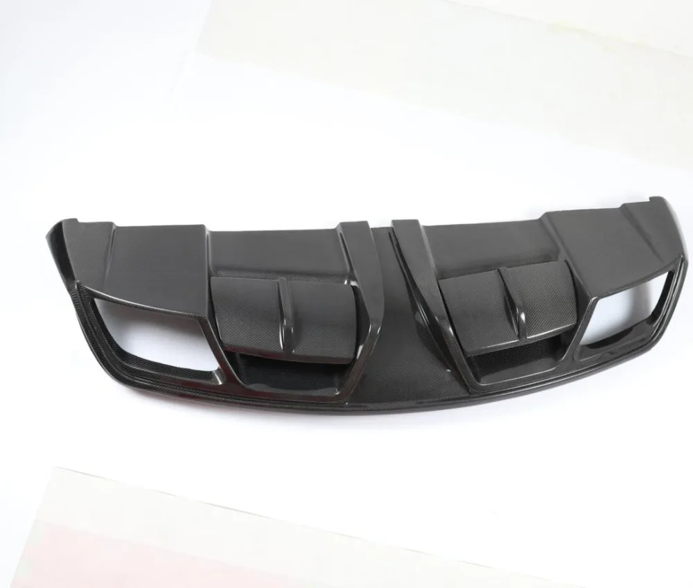 Губа заднего бампера из углеродного волокна автомобильный диффузор для 13 18 Mercedes