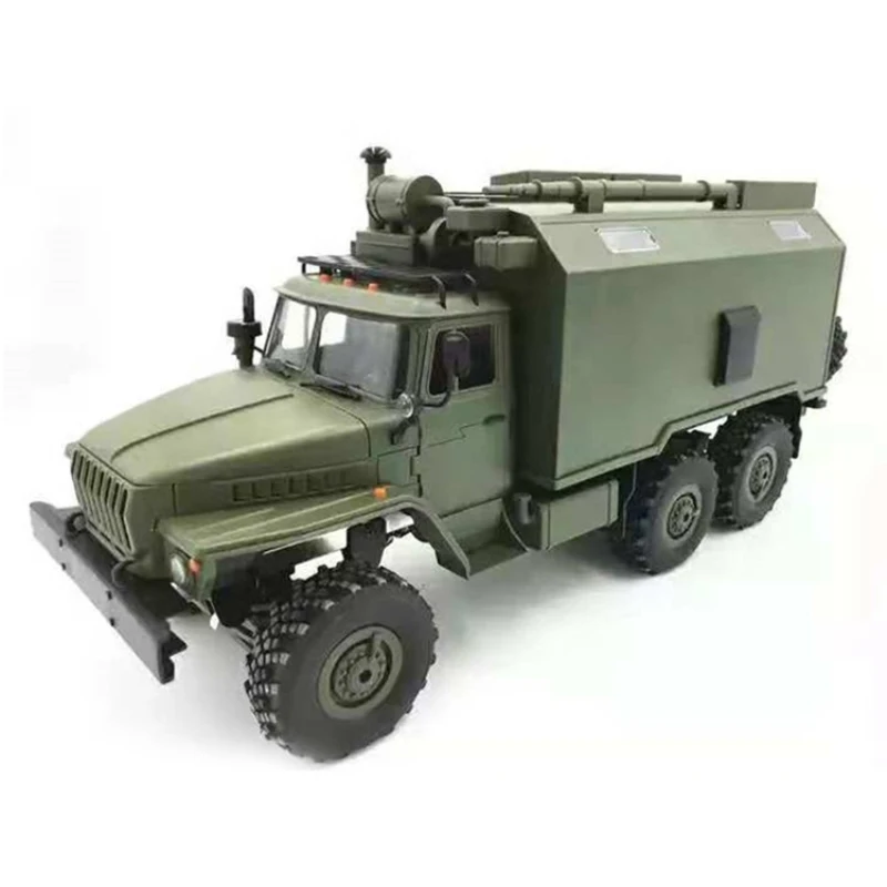 R/C военный грузовик B-3 советская Урал командная машина 2 4G RC автомобиль со