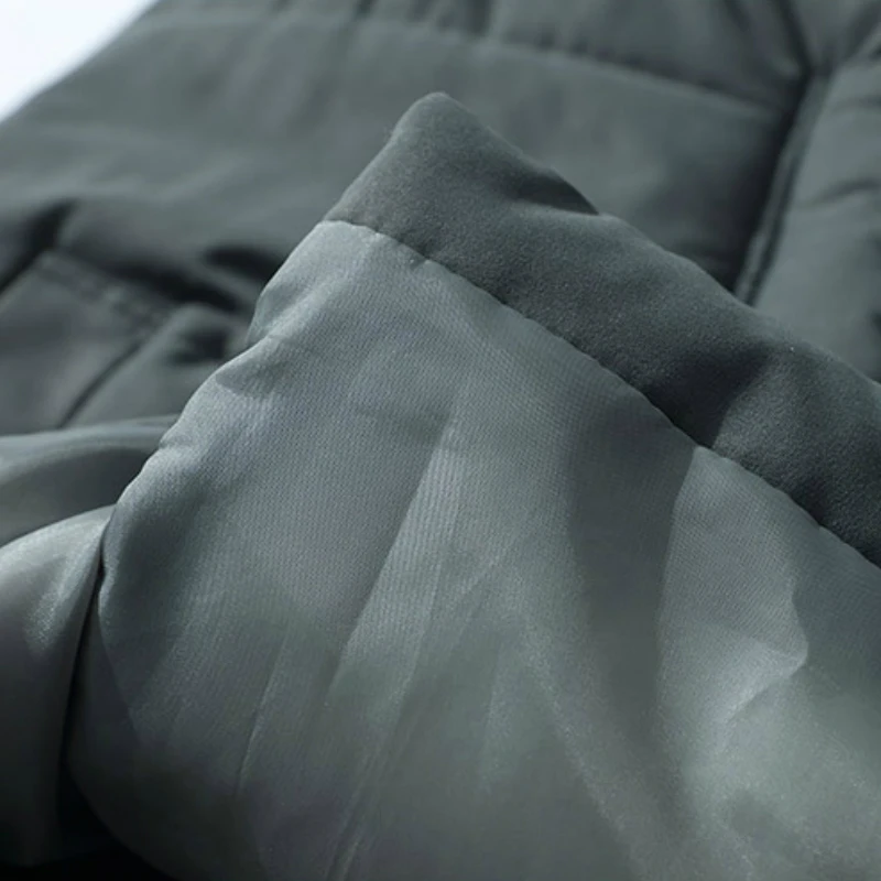 

Parkas Men Solid Stand Collar Winter Sleeveless Jackets Simple Mens Bubble Coat Harajuku Thermal Warm Cargo Leisure Couples Chic