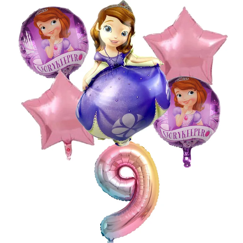 6 шт. гелиевые воздушные шары из алюминиевой фольги | Дом и сад