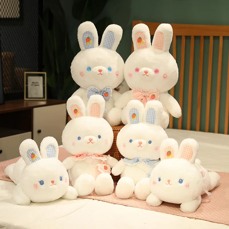 

Cute Kawaii New Loli Wind Rabbit Doll Creative Little White Rabbit Plush Doll Doll Children Men and Women Birthday Christmasgift