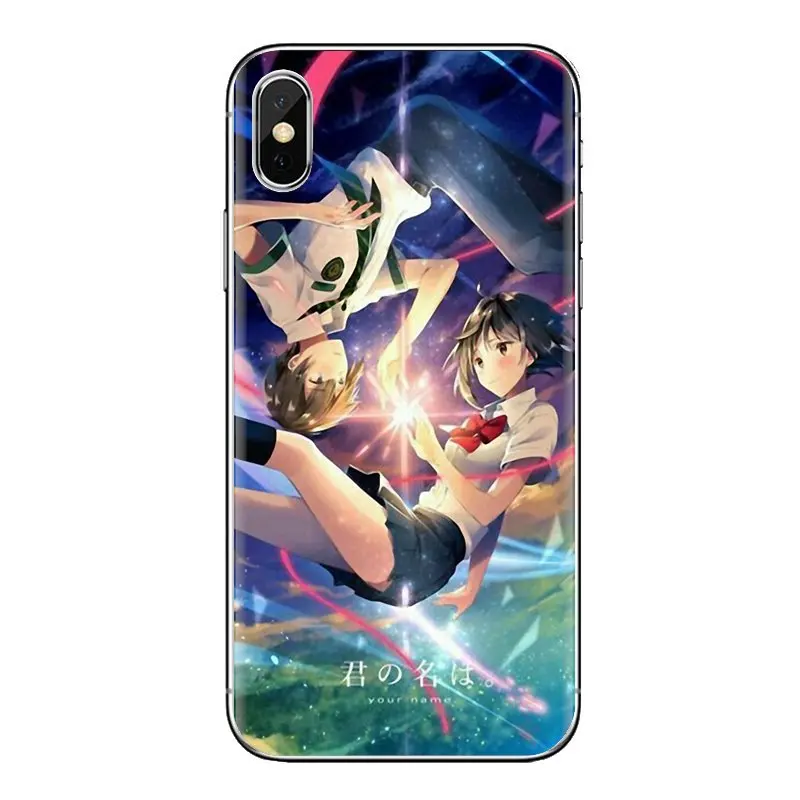 Transparent Soft Shell Covers For Samsung Galaxy J1 J2 J3 J4 J5 J6 J7 J8 Plus 2018 Prime 2015 2016 2017 anime movie your name |