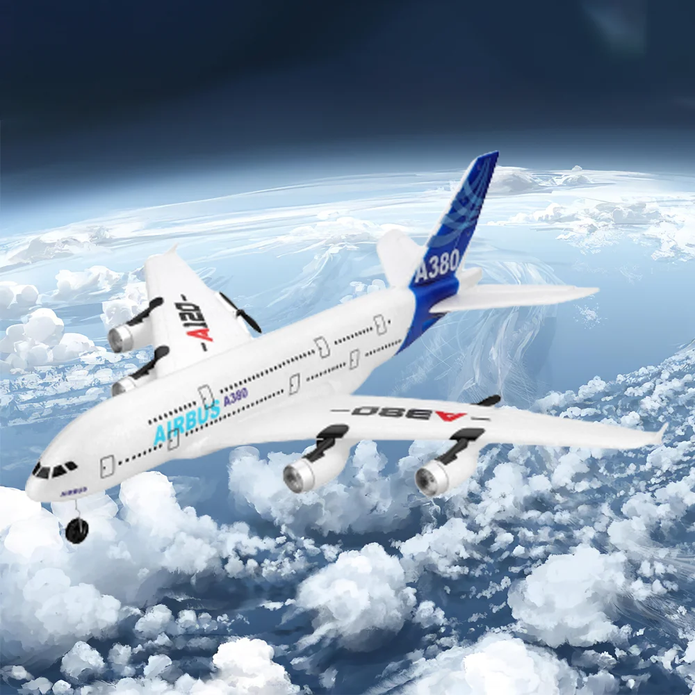 

Новинка 2021, радиоуправляемый самолет XK Airbus A120, 2,4 ГГц, трехканальный, с нажимом на тыльную сторону, с двойной мощностью, со скользящим планшет...
