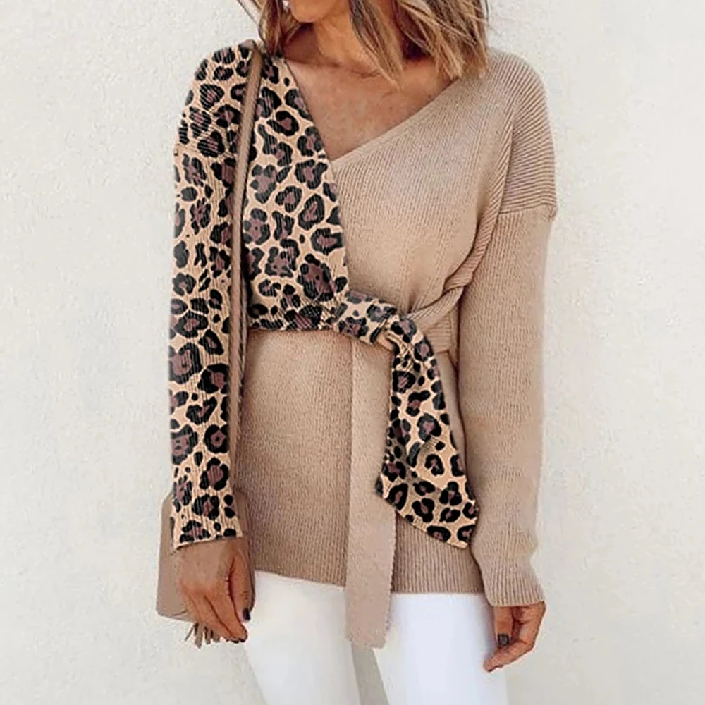 CALOFE 2019 весенние женские сексуальные топы с v образным вырезом из кусков