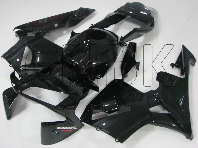 Обтекатели CBR 600 RR 03 2004 глянцевые черные комплекты корпусов для Honda CBR600RR 2003 из АБС