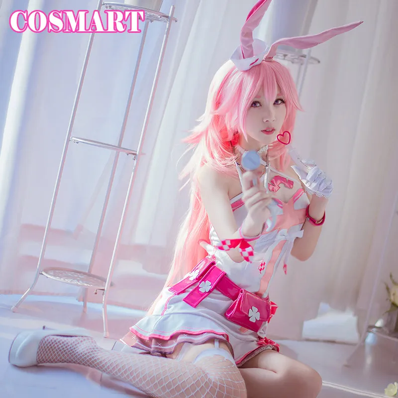 Аниме Honkai Impact 3rd Yae Sakura костюм медсестры для косплея Bunny Girl боди The Dream of Summer Cherry на