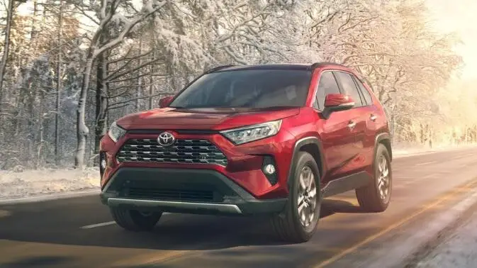 Светодиодный дневной светильник для Toyota Previa RAV 4 RAV4 2019 Водонепроницаемый ABS 12В