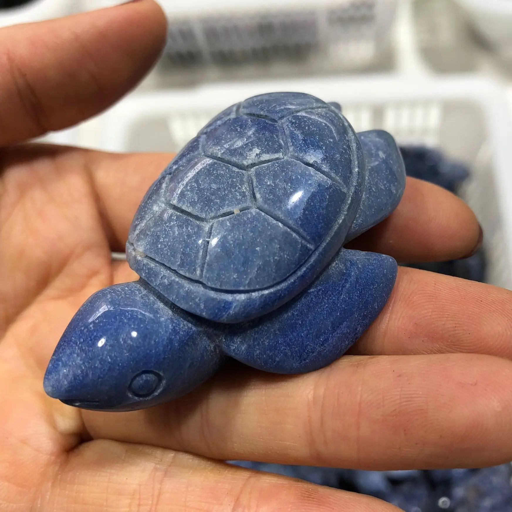 

1 шт. натуральный разнообразный камень Черепаха Прекрасная Синяя черепаха рейки украшения для творчества индийский декор для комнаты подар...