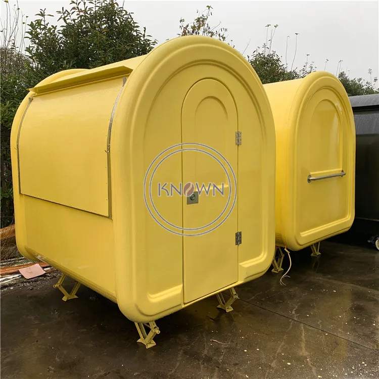 

China innovation new outdoor with 4 wheels mini mobile food truck kiosk food cart trailer