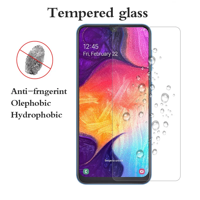 2 шт чехол для телефона из закаленного стекла samsung a10 a 10 защитный Аксессуары galaxy