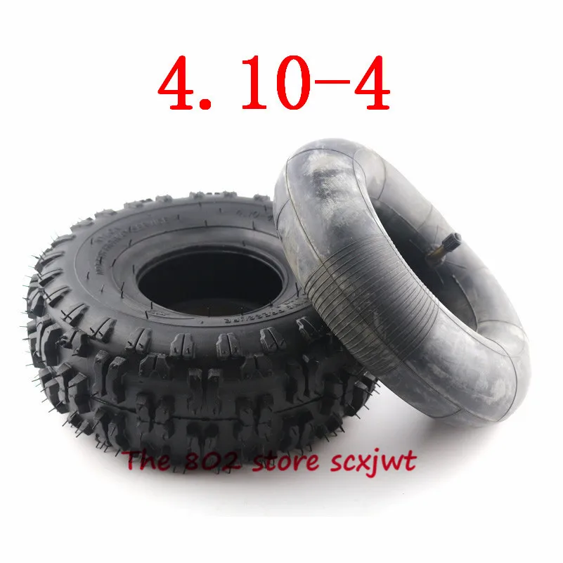 Высокое качество 4 10/3 50-4 410/350-4 ATV Quad Go Kart 47cc 49cc массивная 10-4 внутренняя камера для