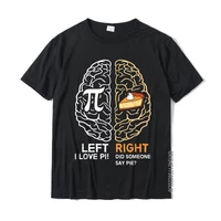 funny pi day left vs right brain pie shirt math geek gift t shirt tshirts tops tees dominant cotton fashionable summer man