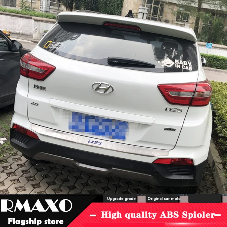 Спойлер для Hyundai IX25 2014 2016 Creta спойлер высокого качества из АБС пластика автомобиля