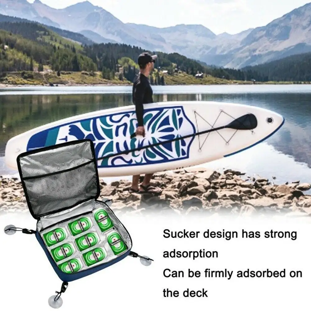 

Portable Thermal Cooler Bag Beverage Cooler Kayak Ice Pack Lunch Box For Kayak