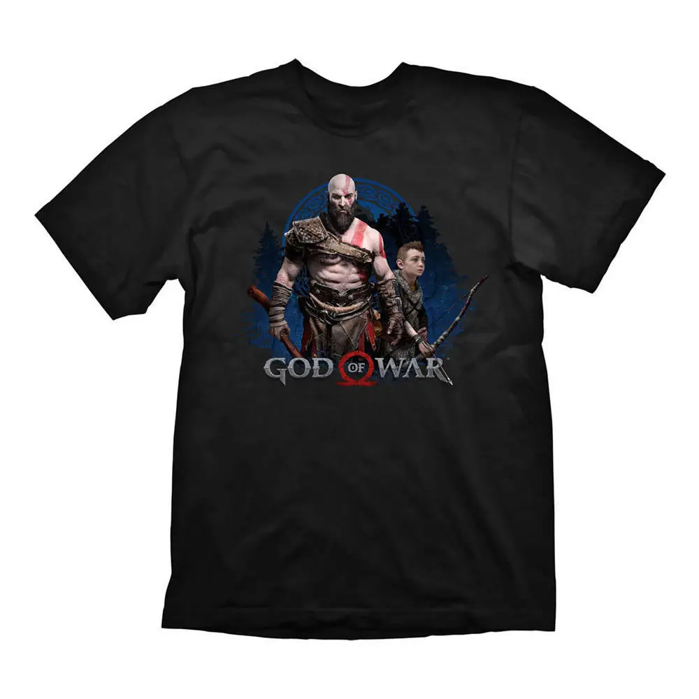 Официальная футболка GOD OF WAR Kratos Atreus качественная игровая для геймеров GiftCool