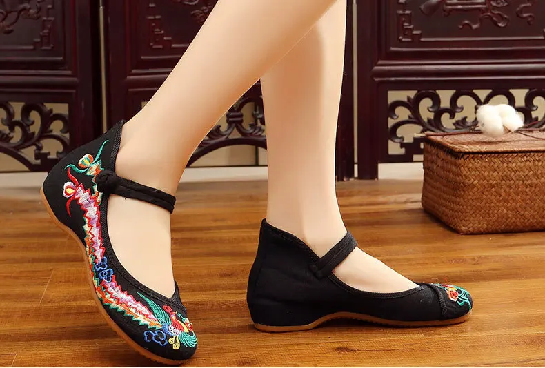 

Новинка 2021, повседневные туфли, тканевые туфли с вышивкой, свадебные туфли, Национальный стиль, квадратная флисовая обувь для танцев