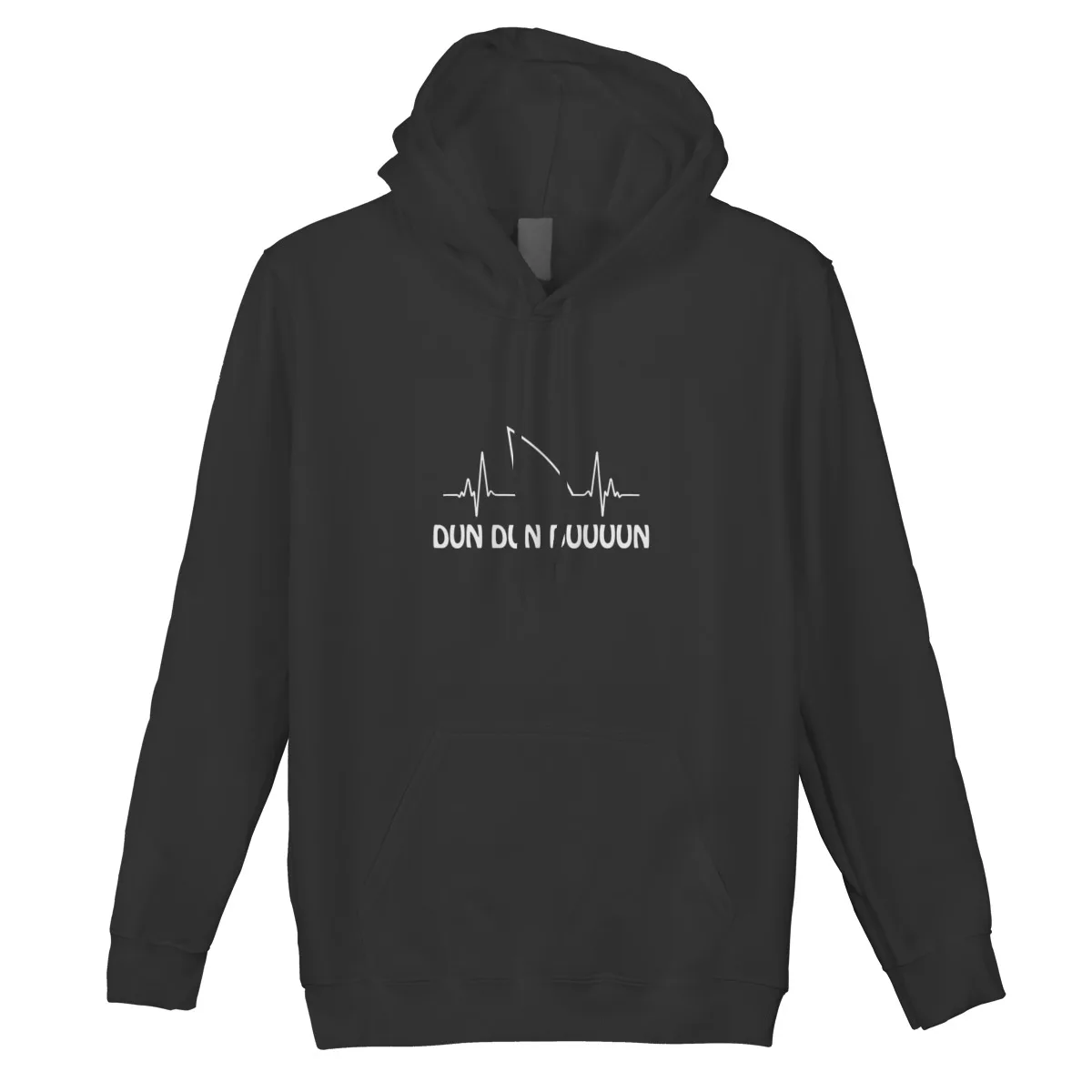 

Men's Hoodie Funny Shark feat Shark Lovers Heartbeat DunGames Funny Streetwear sweater Hood Sweatshirt 38784