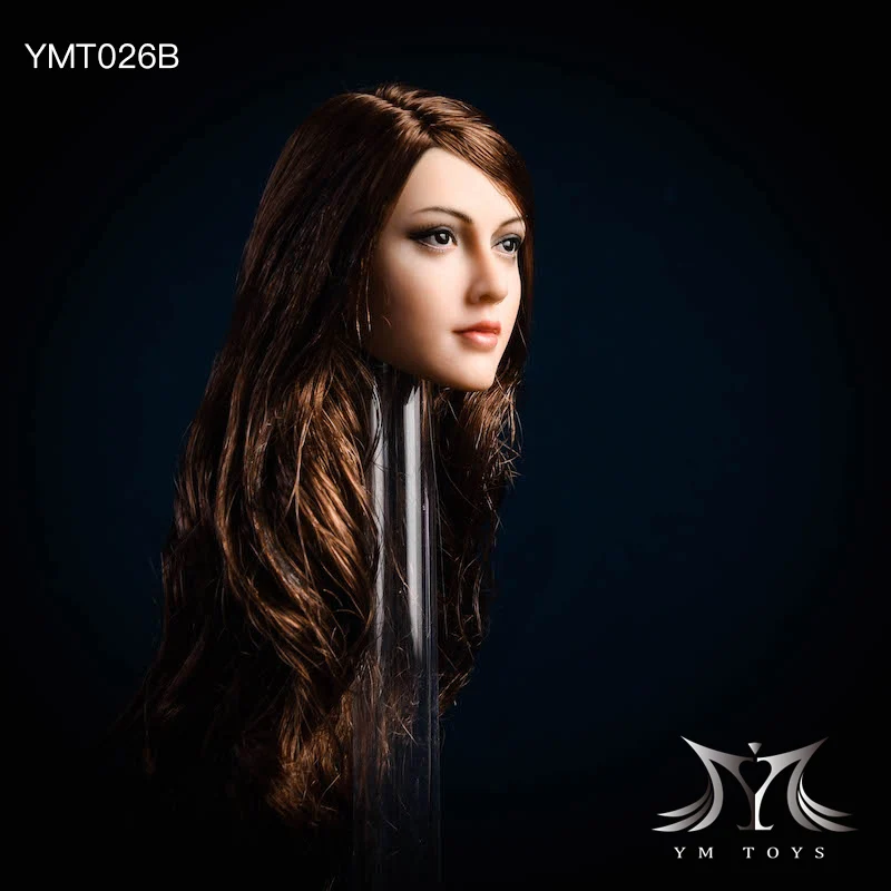 Скульптура головы Анны YMToys YMT026 масштаб 1/6 экшен-фигурка | Игрушки и хобби