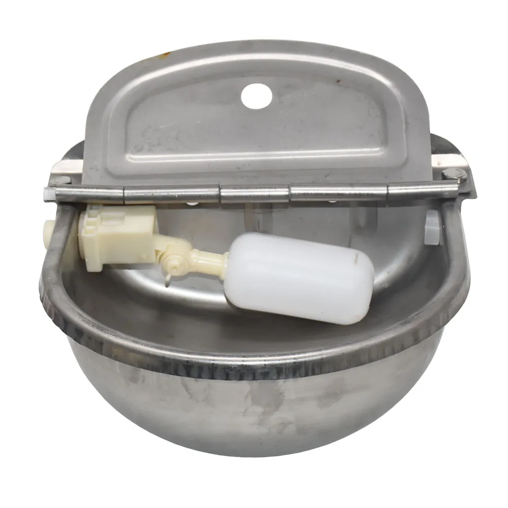 

Автоматический поплавок из нержавеющей стали 304 с отверстием для слива напитков, лошадь, корова, водная чаша, товары для овец, собак, домашни...